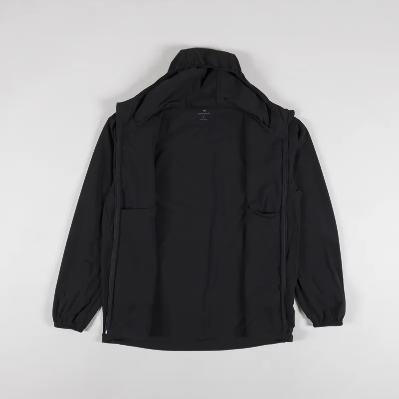 Snow Peak Stretch Packable Jacket Black-1
