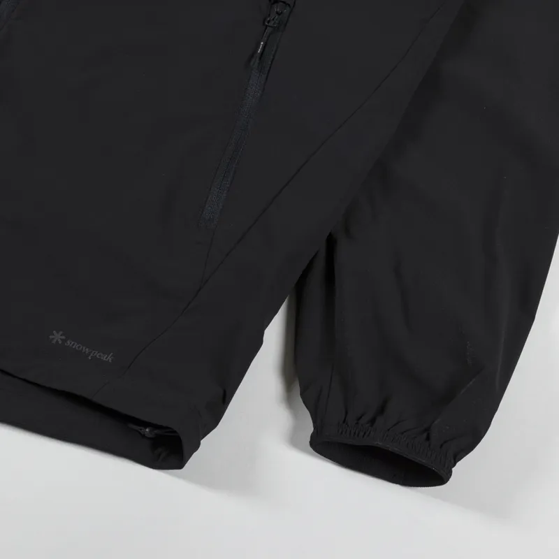 Snow Peak Stretch Packable Jacket Black-6