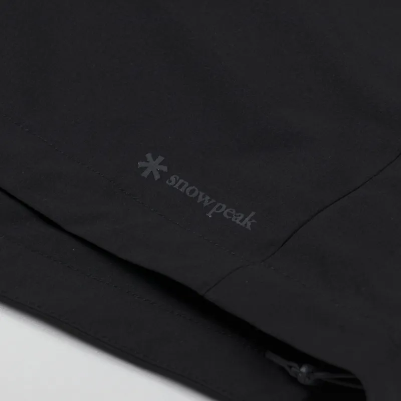 Snow Peak Stretch Packable Jacket Black-8