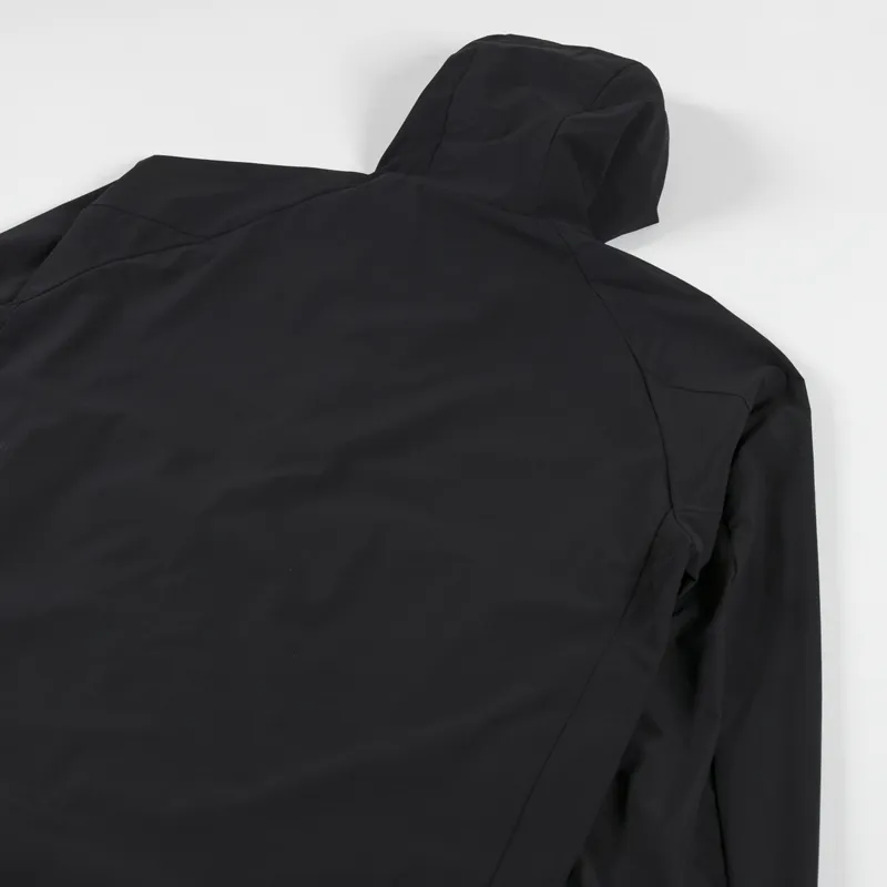 Snow Peak Mens Stretch Packable Ripstop Jacket Black