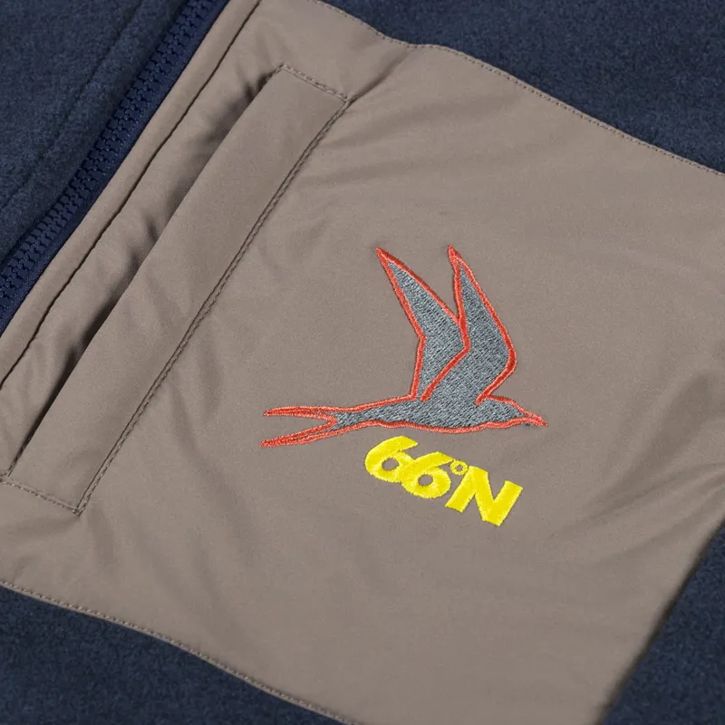 66 North Kria Fleece Vest Navy-6