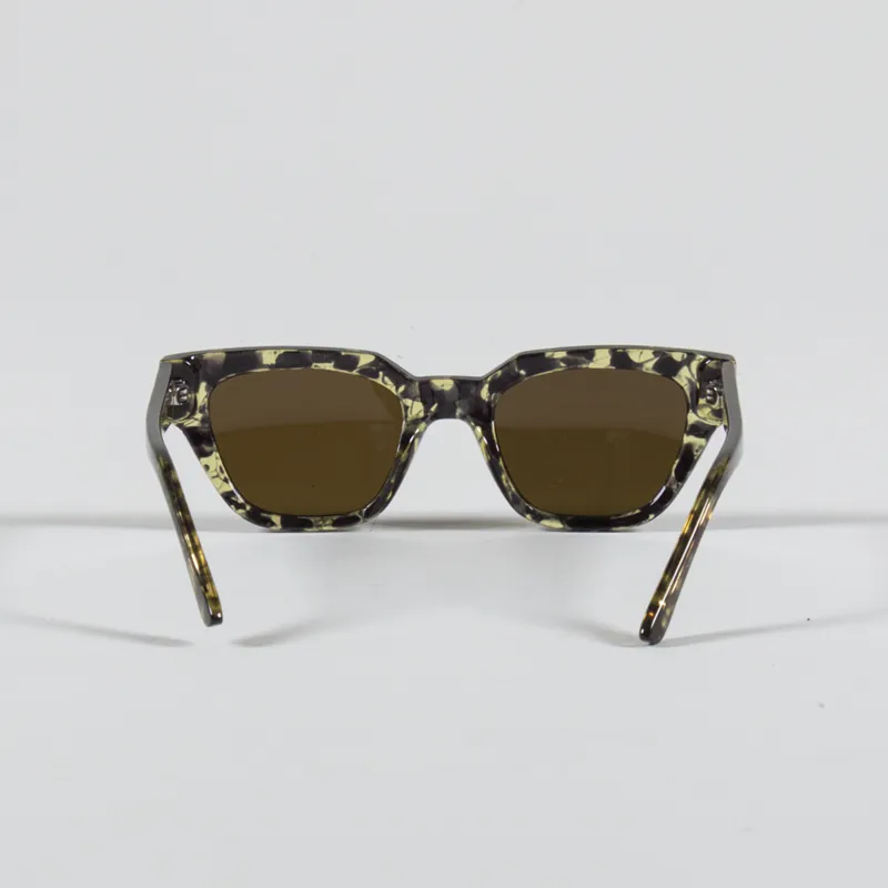 A.Kjaerbede Kaws Sunglasses Black Yellow Tortoise-3