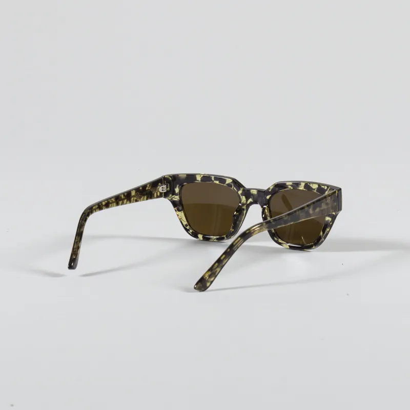 A.Kjaerbede Kaws Sunglasses Black Yellow Tortoise-2