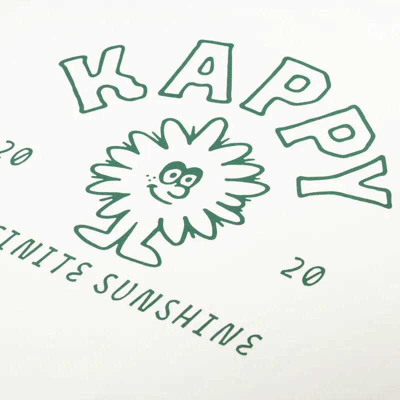 Kappy Design Sunshine T Shirt Cream-4