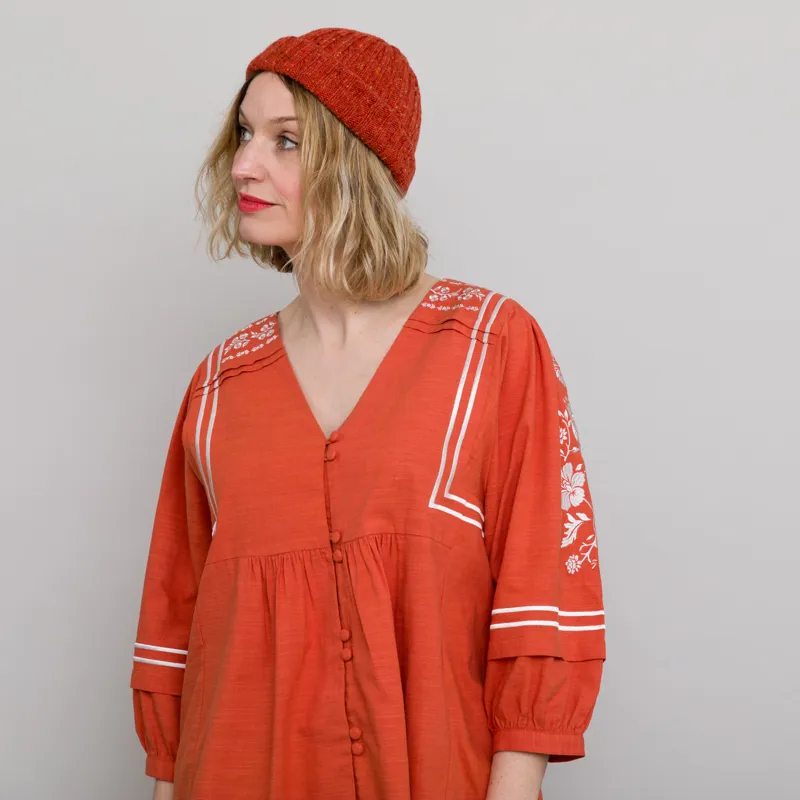 Sideline Womens Spring Shirt Tomato-3