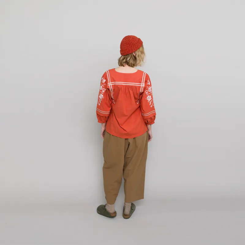 Sideline Womens Spring Shirt Tomato-5