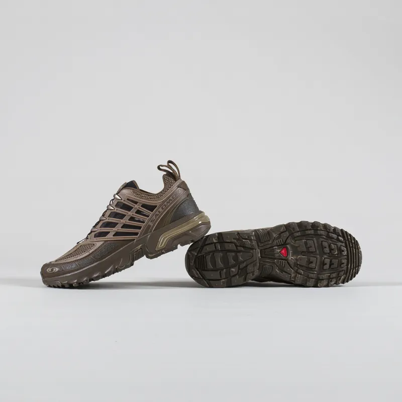 Salomon ACS Pro Desert Shoes Dark Earth Caribou Wren-3