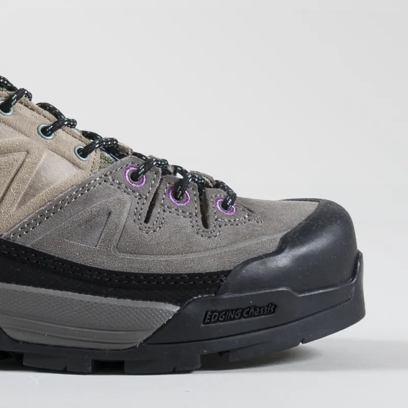 Salomon X-ALP Leather Shoes Pewter Vintage Khaki Black-6