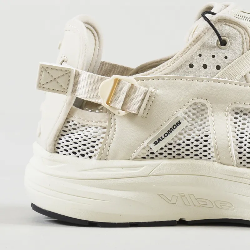 Salomon Techsonic Shoe Almond Milk Vanilla Ice Black-4