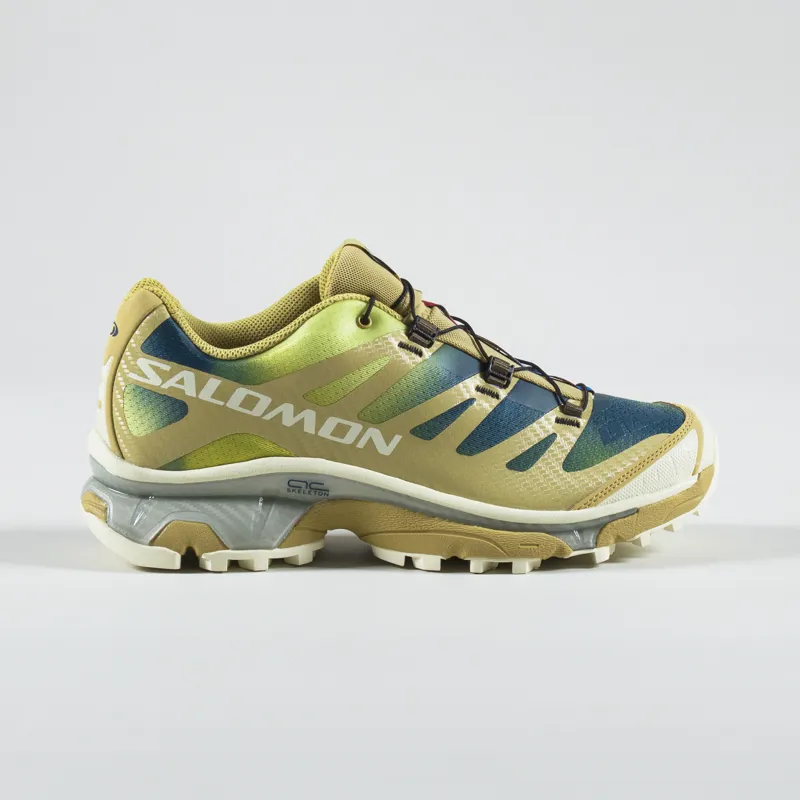 Salomon XT-4 OG Shoes Southern Moss Transparent Yellow Deep Dive-2