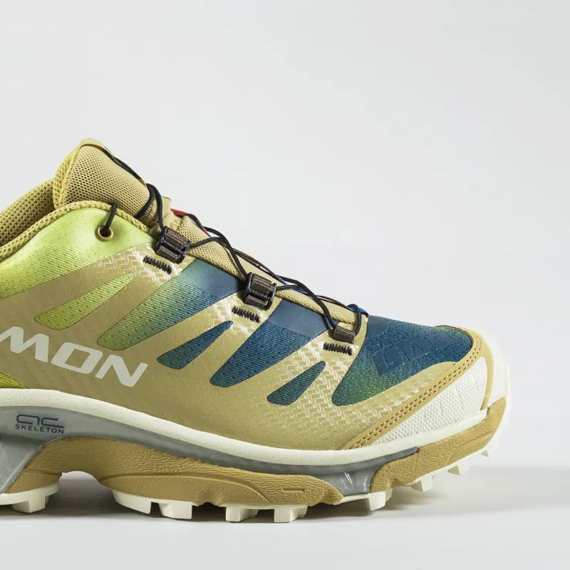 Salomon XT-4 OG Shoes Southern Moss Transparent Yellow Deep Dive-6