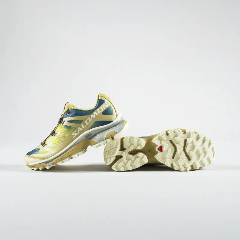 Salomon XT-4 OG Shoes Southern Moss Transparent Yellow Deep Dive-3