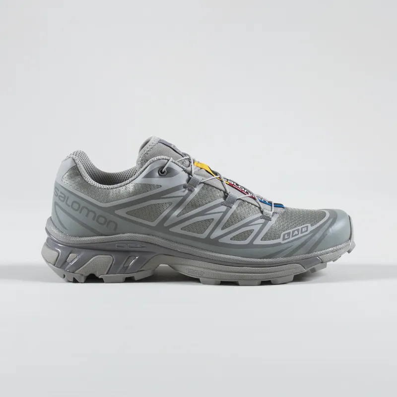 Salomon XT-6 Shoes Ghost Gray Flannel-1