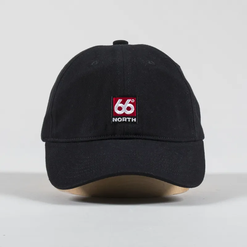 66 North Logo Cap Black-1