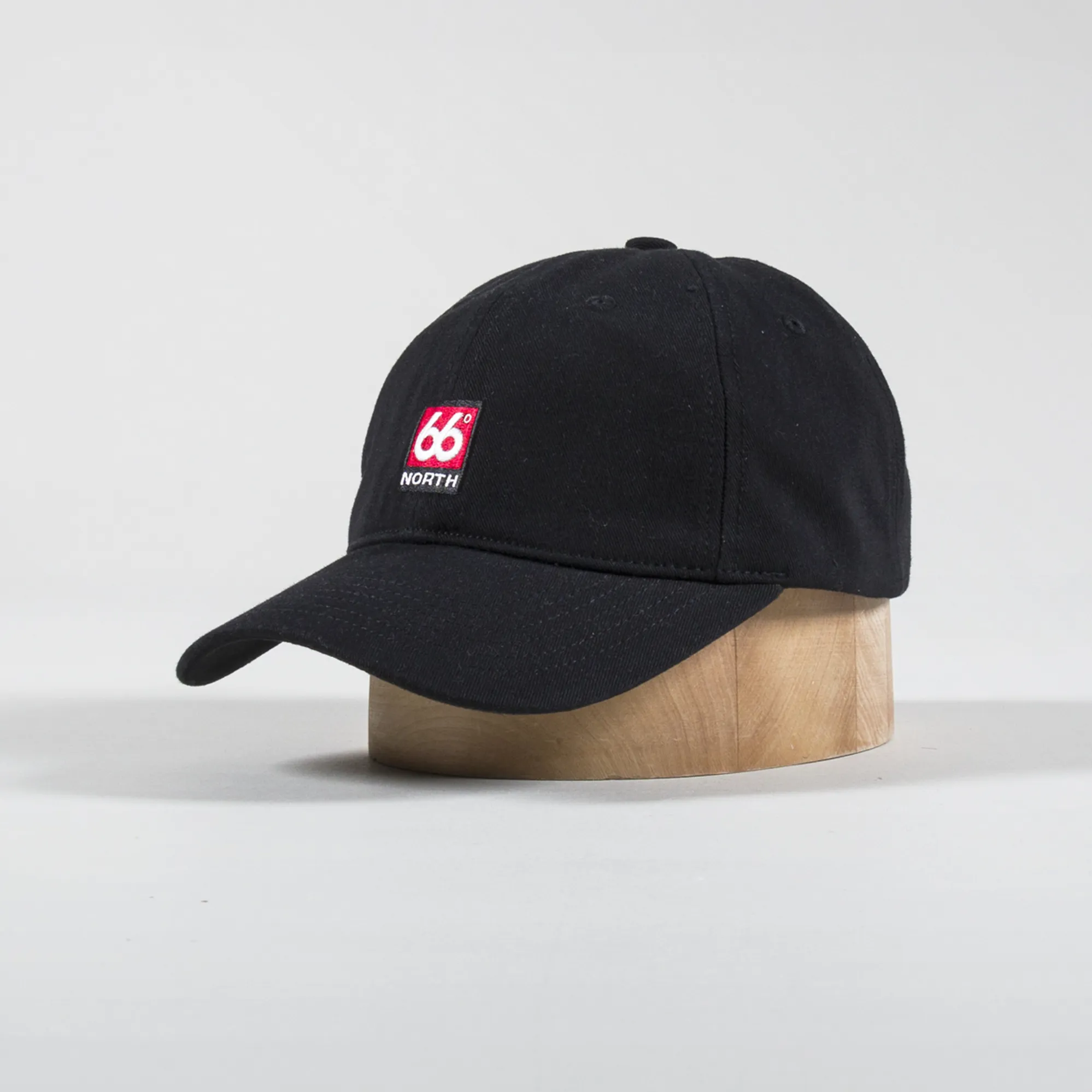 66 North Mens 6 Panel Logo Logo Hat Cap Black 66 North Mens 6 Panel Logo Logo Hat Cap Black