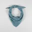 Scarlet Knitwear Womens Lambswool Neckerchief Lichen Blue