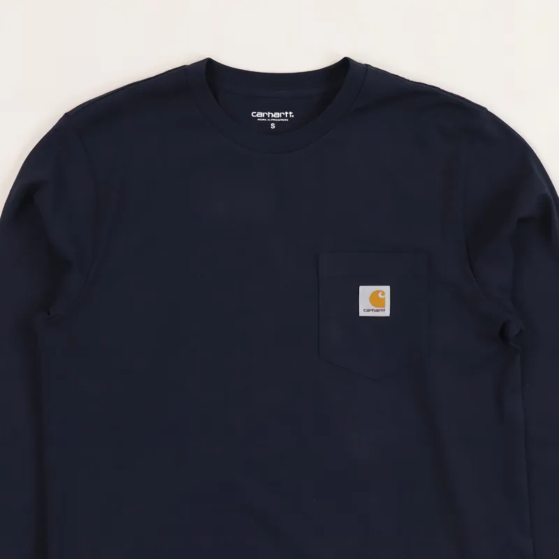 carhartt wip long sleeve pocket t shirt
