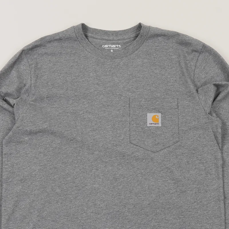 carhartt wip long sleeve pocket t shirt