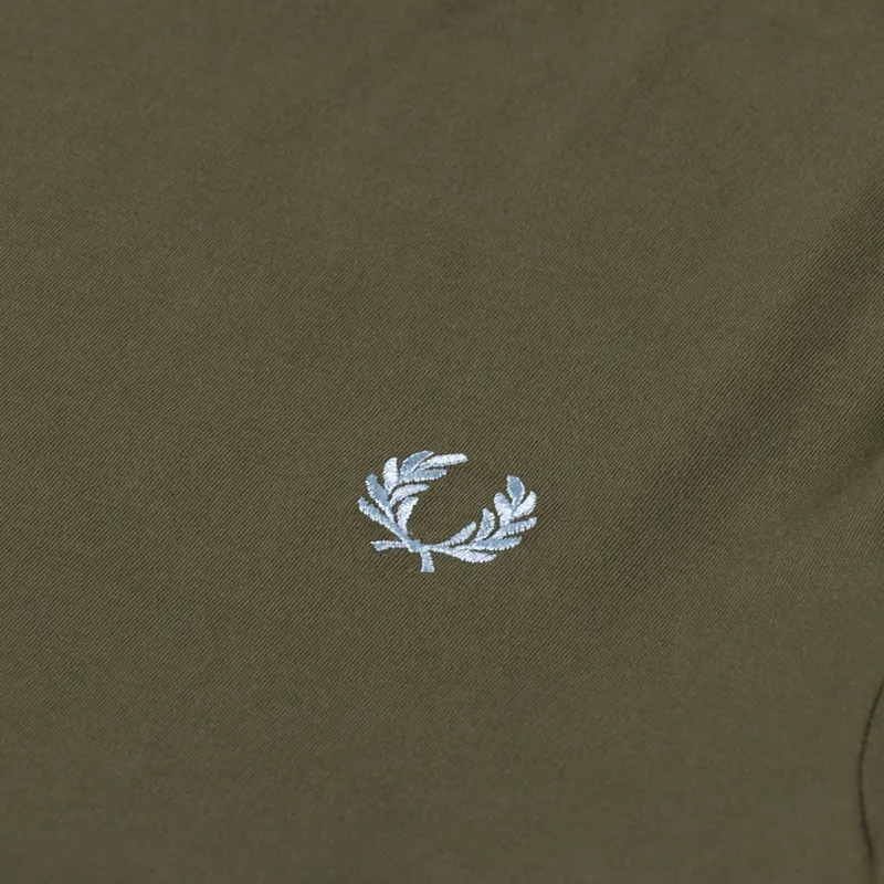 Fred Perry Twin Tipped T Shirt Green Snow Ice-2