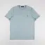Fred Perry Ringer T Shirt Silver Blue