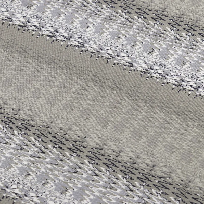 Fred Perry Wave Graphic Polo Shirt Warm Grey-5