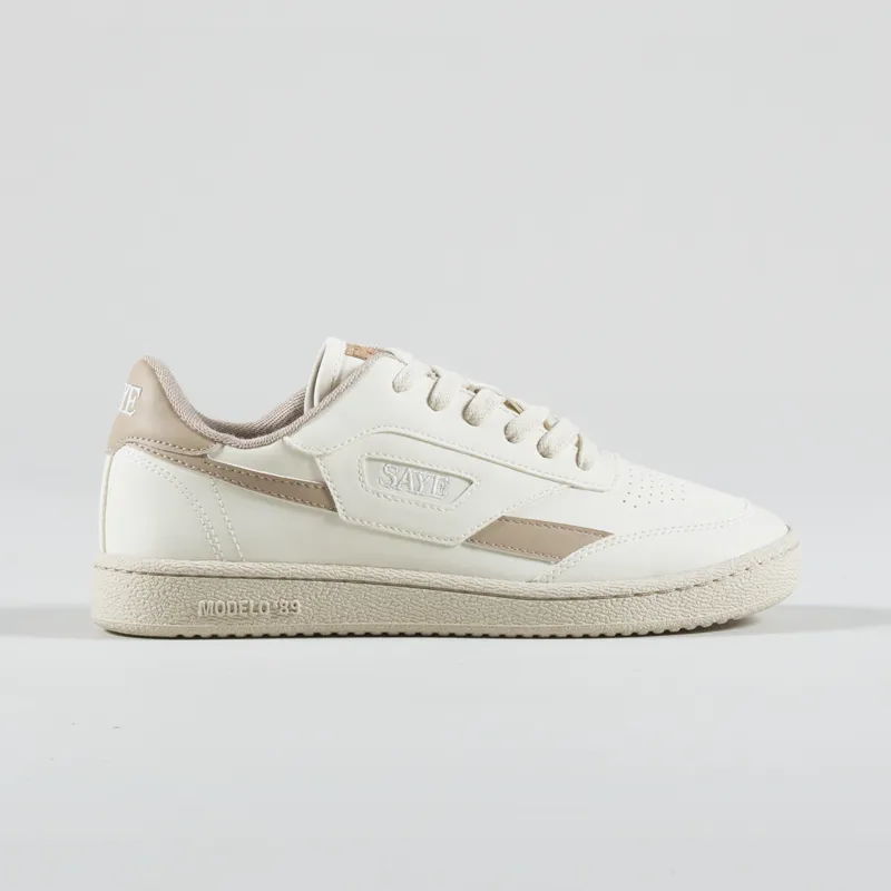 Saye Womens Modelo 89 V-Endure Shoe Beige-2