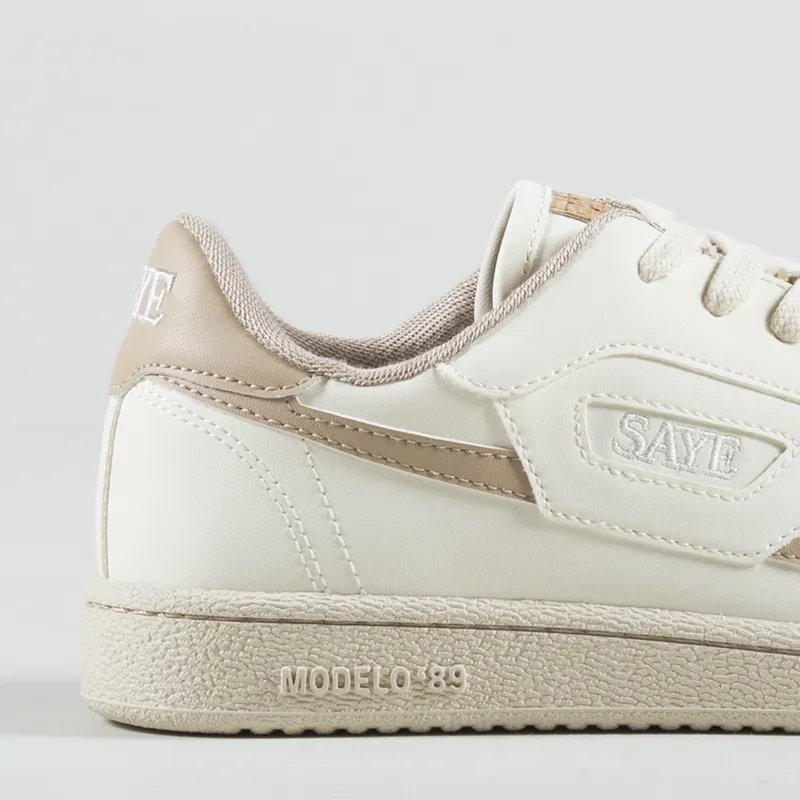 Saye Womens Modelo 89 V-Endure Shoe Beige-4