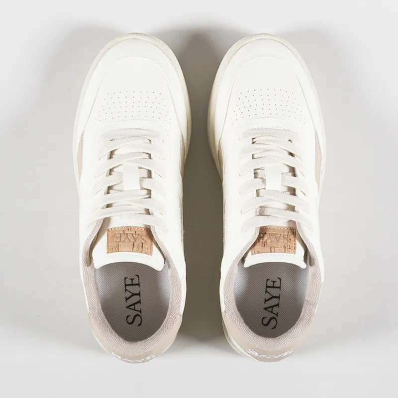 Saye Womens Modelo 89 V-Endure Shoe Beige-6