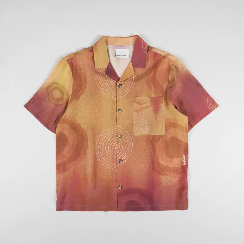 Magic Castles Wave Shirt Sand Swirls Print