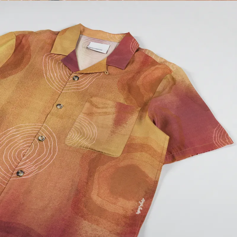Magic Castles Wave Shirt Sand Swirls Print-1