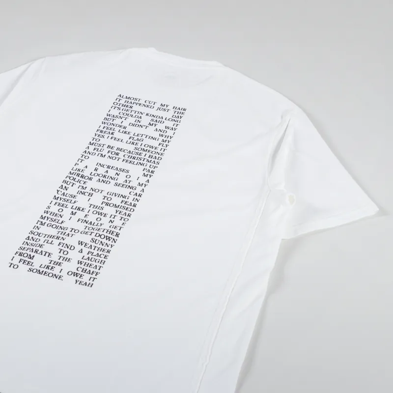Magic Castles Lyrics T Shirt Off White-2