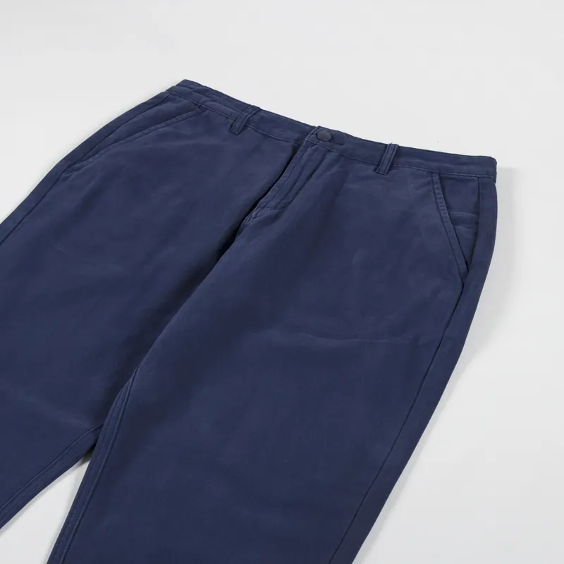 M.C Overalls Relaxed Fit Cotton Canvas Trousers Navy-4