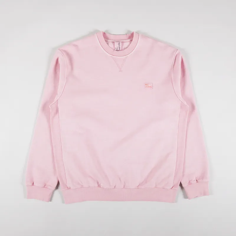 M.C Overalls Relaxed Cotton Sweatshirt Dusty Pink
