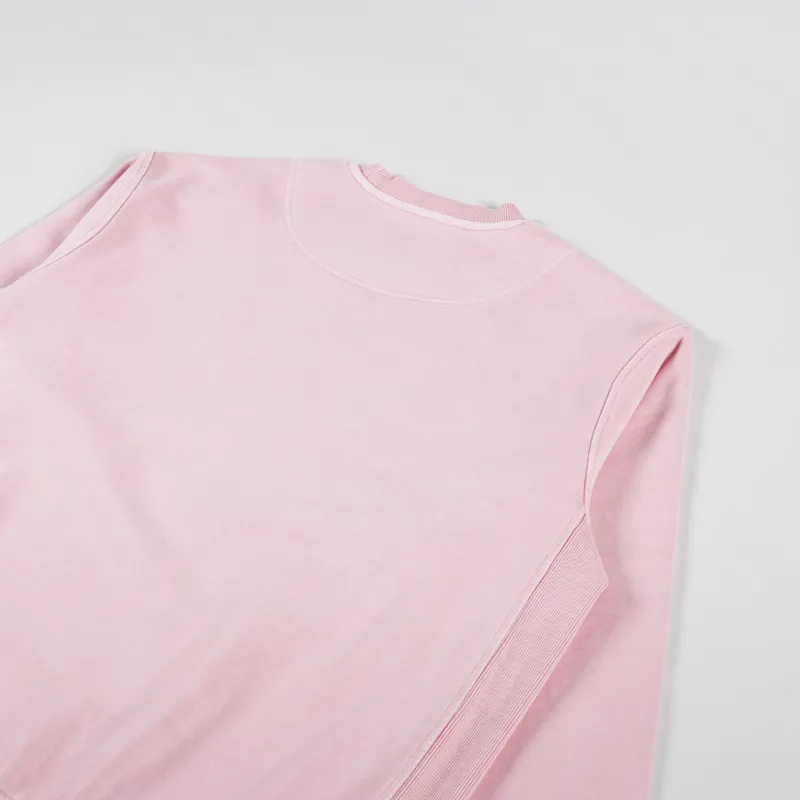 M.C Overalls Relaxed Cotton Sweatshirt Dusty Pink-3