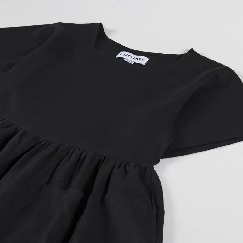 L.F.Markey Womens Mitch Dress Black-6