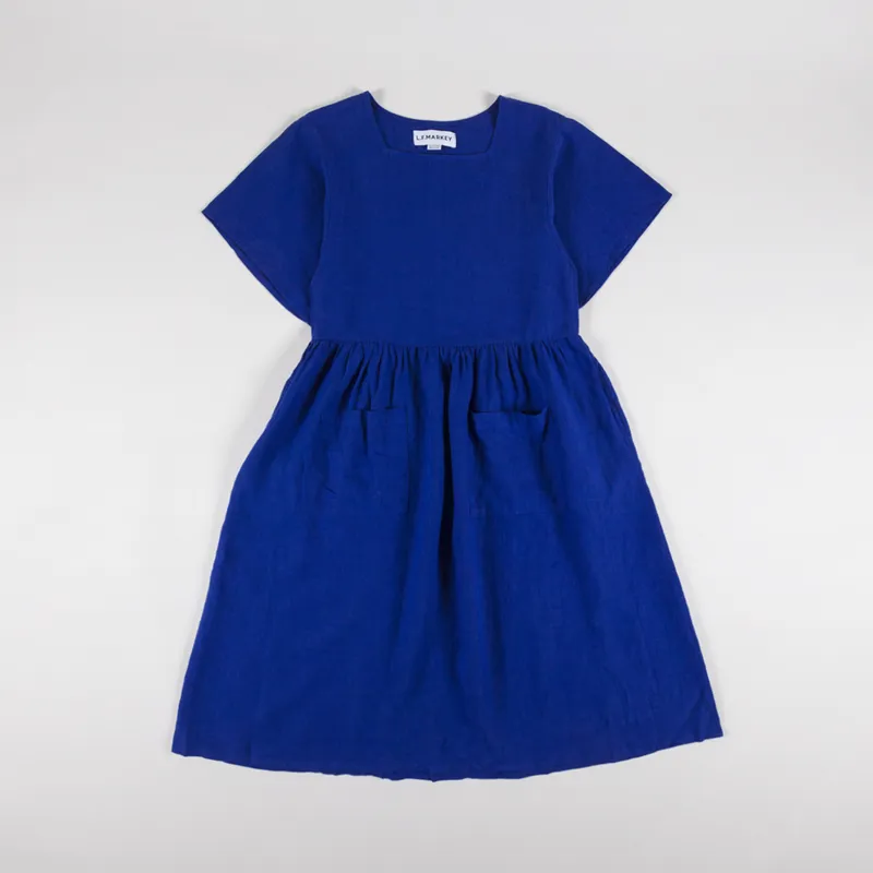 L.F.Markey Womens Mitch Dress Cobalt