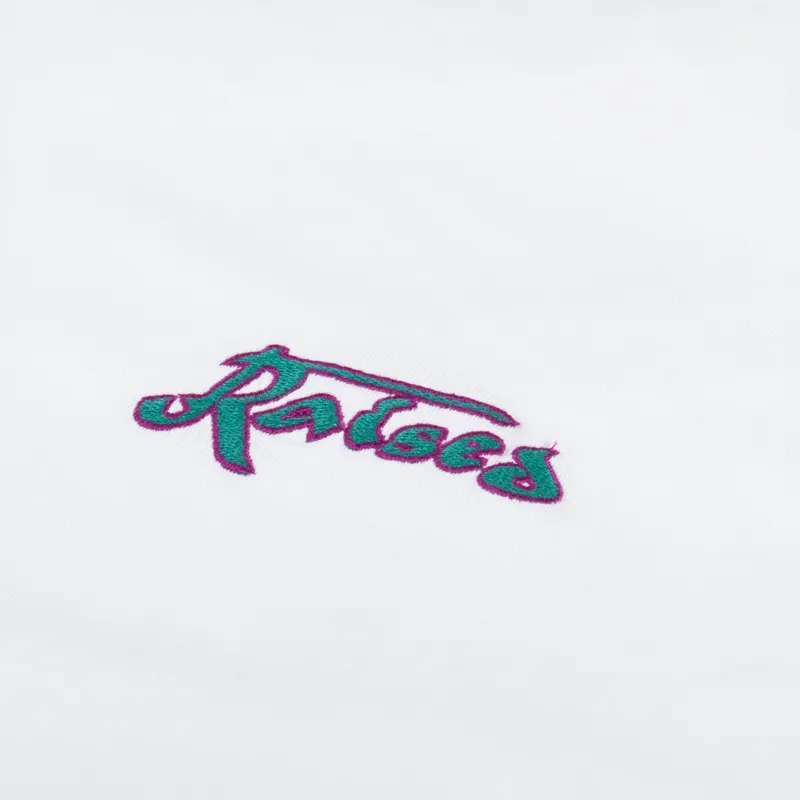 Raised Incense Crew T Shirt White-4