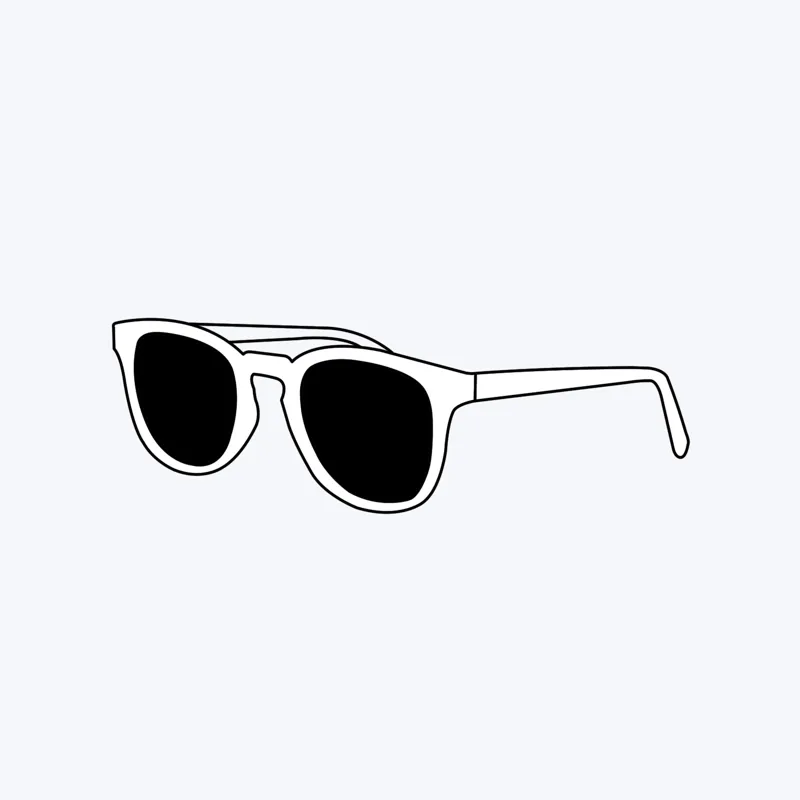 Monokel Eyewear Mens River Sunglasses Havana Gradient Grey Brown