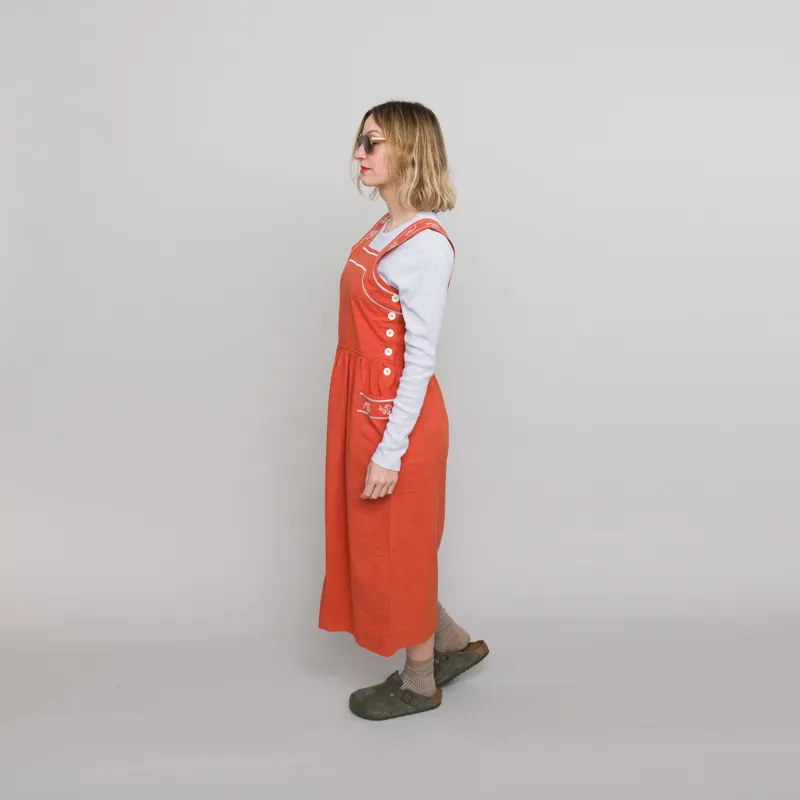 Colorful Standard Womens Organic Rib Long Sleeve T Shirt Snow Melange-6