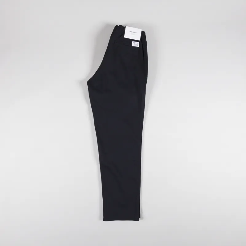 Norse Projects Ezra Light Stretch Pants Black-2