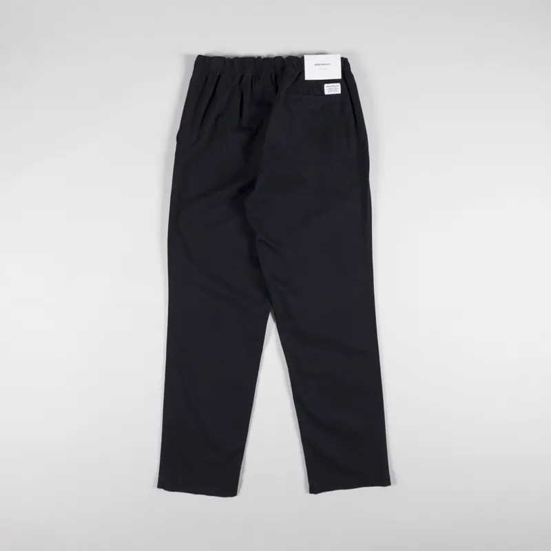 Norse Projects Ezra Light Stretch Pants Black