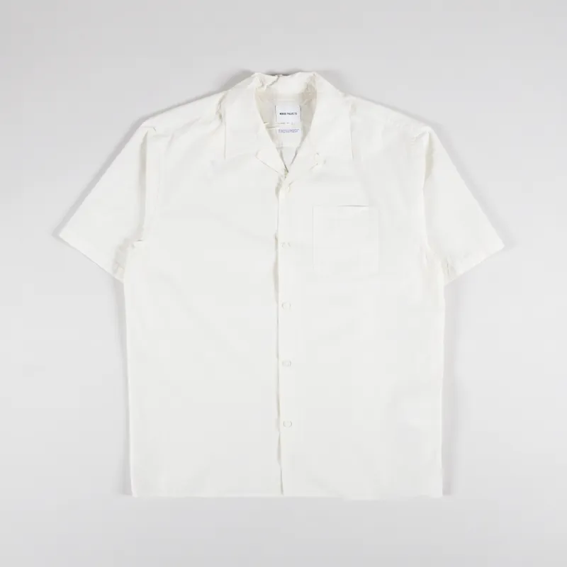 Norse Projects Carsten Tencel Shirt Enamel White