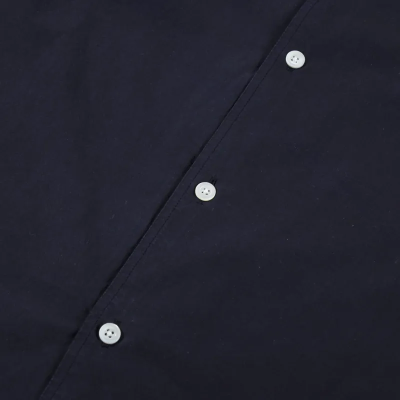 Norse Projects Carsten Tencel Shirt Dark Navy-3