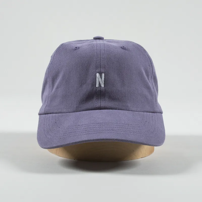 Norse Projects Twill Sports Cap Dusk Purple-1
