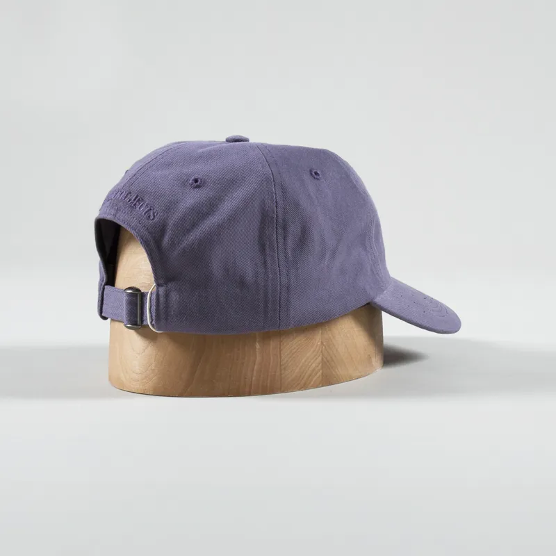 Norse Projects Twill Sports Cap Dusk Purple-2