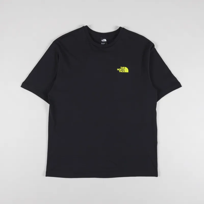 The North Face Mens Graphic Printed Festival T Shirt Tee Black