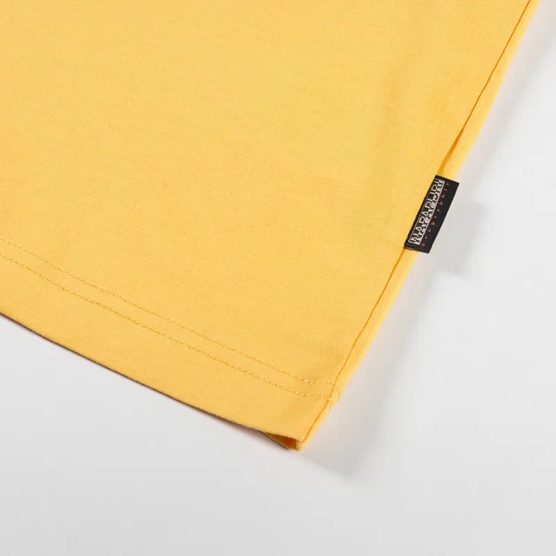 Napapijri Boyd T Shirt Yellow Kumquat-6