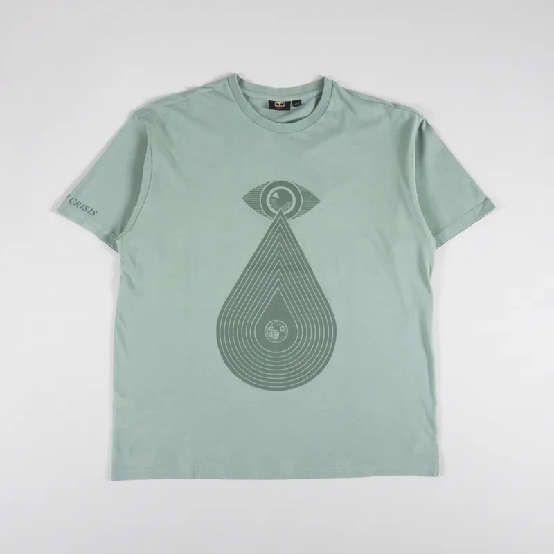 Napapijri x Obey T Shirt Green Fairmont