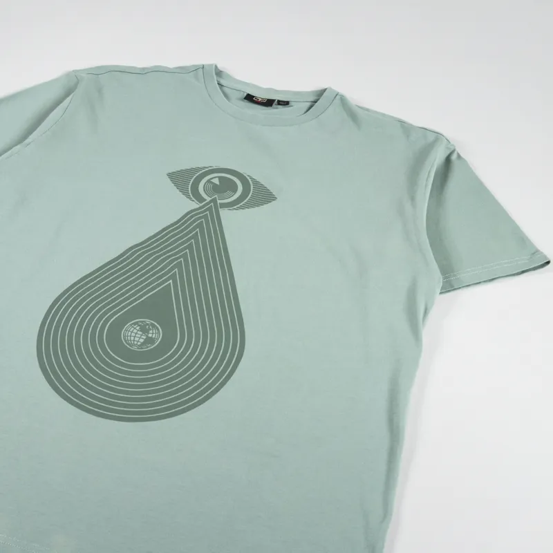 Napapijri x Obey T Shirt Green Fairmont-1