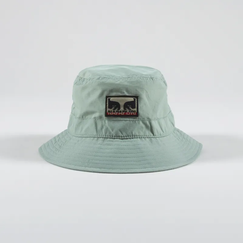 Napapijri x Obey Bucket Hat Green Fairmont-2